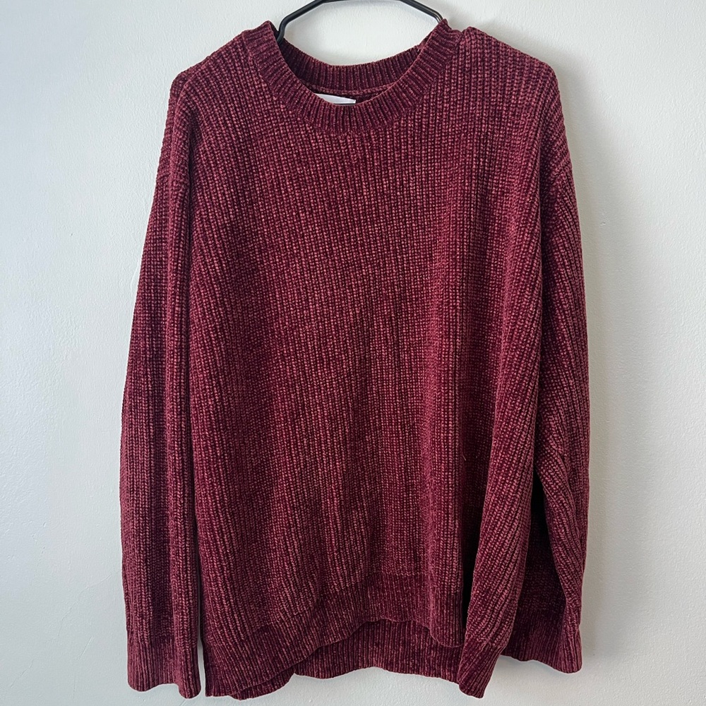 Burgundy Sweater
